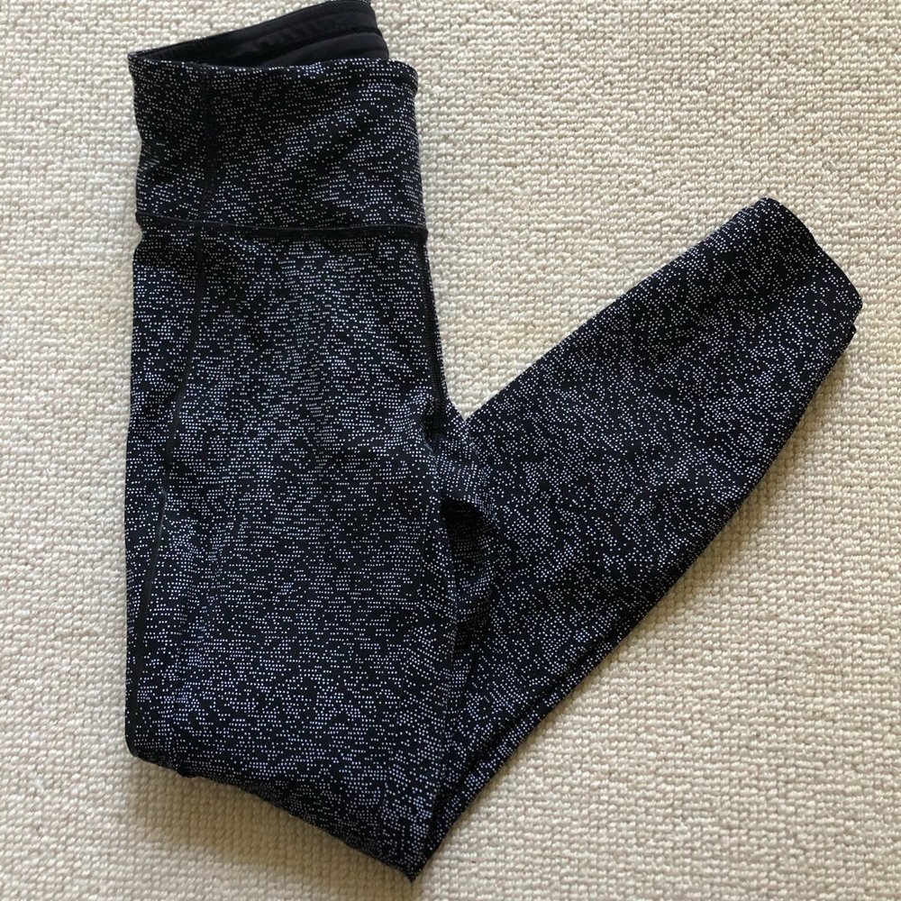 Lululemon 7/8 length running tights size 4